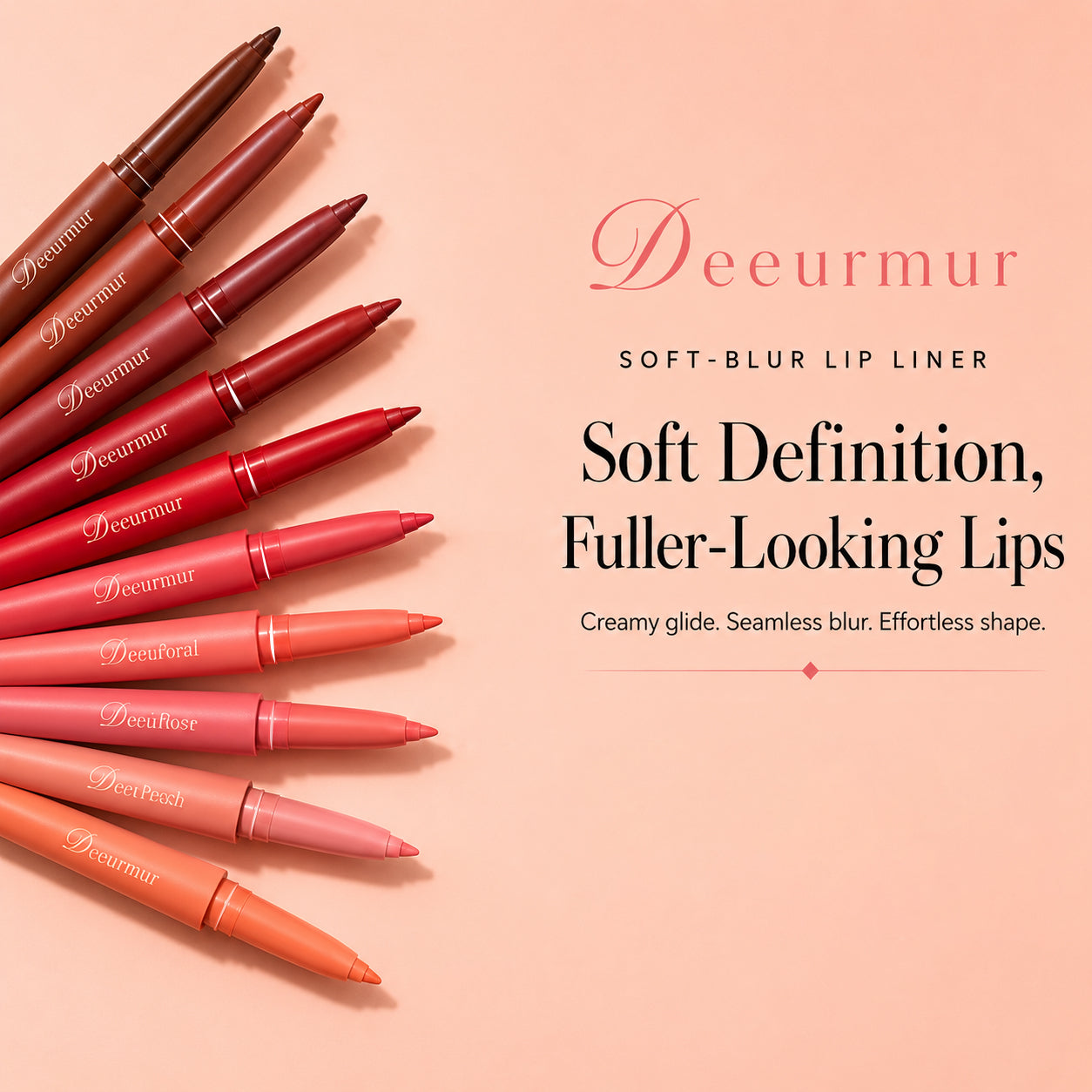 🔥Last Day Buy 1 Get 1 Free🔥Easy Glide Lip Liner — Creamy, Blendable Color with Smooth Application